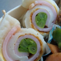 hiro_aya's cooksnap of when they made □ちくわﾊﾑいんげんのくるくるﾏﾖ巻き□.