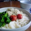 doiko's cooksnap of when they made さっぱり！すぐでき！梅とろろ昆布素麺.