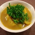 りんごちゃん☆★☆彡's cooksnap of when they made チキンのカレー風味スープ.