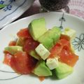 ＴＯＭＯＷＡＴ's cooksnap of when they made 簡単！チーズサーモンアボカドサラダ☆.