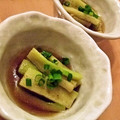 ルリナ's cooksnap of when they made 茄子の翡翠浸し.