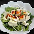 亜久里's cooksnap of when they made 痩せる！食べるラー油で豆腐のサラダ.
