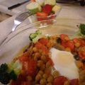 Maymer's cooksnap of when they made お豆とブロッコリーのトマトココット.