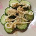 ♡ハナマル♡'s cooksnap of when they made きゅうりにマヨネーズとゴマ.