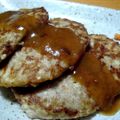 コミューン6863's cooksnap of when they made あっさり！サバ水煮と豆腐のハンバーグ.