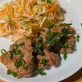 kaiselim's cooksnap of when they made 豚ヒレ肉ソテー☆ジンジャーオニオンソース.