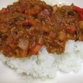 まさはるまま's cooksnap of when they made 簡単☆トマトのキーマカレー.