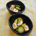 Kenmamac's cooksnap of when they made ちくわと胡瓜の梅あえ.