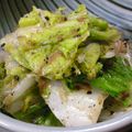 あや　ぱん's cooksnap of when they made 絶対美味しい！白菜の葉で超簡単おひたし。.