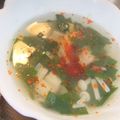 きらり流れ星's cooksnap of when they made ニラとネギのスタミナラー油スープ.