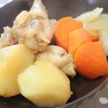 とろままちゃん's cooksnap of when they made 手羽元とじゃがいもの甘辛煮.