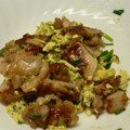 イミテ's cooksnap of when they made 青のり卵と豚肉の中華風炒め.