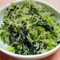 ゆうかりコアラ's cooksnap of when they made 簡単♪小松菜とじゃこのふりかけ.