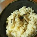 脩ﾏﾏ's cooksnap of when they made しめじの炊き込みご飯.