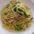 さっちゃん←元こ茄子's cooksnap of when they made 簡単ランチ　ツナとなめたけのパスタ.