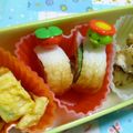 yukanosuke's cooksnap of when they made ちくわのハム大葉くるくる.