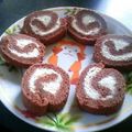 宇宙人の彼女☆'s cooksnap of when they made チョコとナッツのpretty roll.