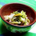 puniＫ's cooksnap of when they made 簡単塩こぶ白菜漬け.