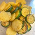 かすさぶろう's cooksnap of when they made ズッキーニとジャガイモの醤油ドレマリネ.