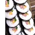 まま大豆's cooksnap of when they made コンビーフの巻き寿司.