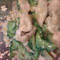 ぐるみんこ's cooksnap of when they made 生姜が香る！ゴーヤと豚肉の塩炒め♪.