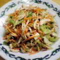 ブリザ's cooksnap of when they made 蒸し鶏とキャベツのゴマ酢和え.