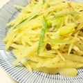 モモキト's cooksnap of when they made じゃがいもとねぎの炒め物.