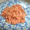 ぴかあか's cooksnap of when they made おにぎりに！自家製鮭のふりかけ.