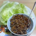 yu-みん's cooksnap of when they made ひき肉のレタス巻き.