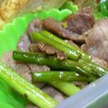 ＭＯＭＯパンダ's cooksnap of when they made 牛肉とにんにくの芽炒め.