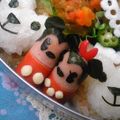 ＨＡＲＥＮ's cooksnap of when they made 簡単！キャラ弁　ウインナーでミッキー♪.