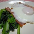 ゆうかりコアラ's cooksnap of when they made 朝食しっかり食べよう★ハムエッグ.