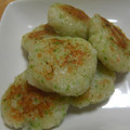 あるる345's cooksnap of when they made 海老とオクラのはんぺん焼き.