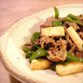 まぁしお's cooksnap of when they made 簡単★長芋と牛ミンチのオイスター炒め.