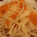 くりーみぃー's cooksnap of when they made 大根とみかんの酢の物♪.