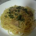 kuma213's cooksnap of when they made 鶏と梅のサッパリ和風パスタ.