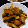 ぱんだにゃん's cooksnap of when they made かぼちゃのガーリックソテー.