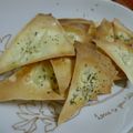 myukitty's cooksnap of when they made ワンタンの皮+チーズ＝美味しいチップス♡.