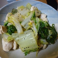 K/S's cooksnap of when they made 白菜と鶏ささみの和えもの.