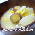 yukiはぴ's cooksnap of when they made 洋風♥バター香る体が温まるお味噌汁.