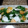 fourX's cooksnap of when they made かぶと柿のサラダ.
