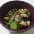 ぴよぴよぴよ's cooksnap of when they made きゅうりと大豆の和え物.