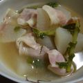 プーニー's cooksnap of when they made ベーコン風味の大根ポトフスープ.