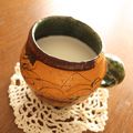 アカほっぺ's cooksnap of when they made 咳が鎮まる☆あったか杏仁ミルク.