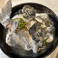あい♪らんど's cooksnap of when they made 夏にさっぱり、マゴチのあら汁.