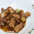 てらさわん's cooksnap of when they made 絶品＊豚バラブロックと長ネギの旨ダレ焼き.