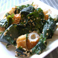saki1010's cooksnap of when they made ちくわとワカメのごまマヨ.