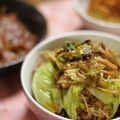 よもまめころりん's cooksnap of when they made 甘辛照旨★　えのキャベどん！.