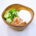 Satoco❋'s cooksnap of when they made オクラ納豆＆温泉卵添え。.