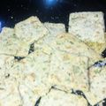 ハル太郎ママ's cooksnap of when they made 簡単☆青海苔と桜海老でおからプリッツ.